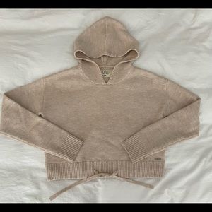 The Normal Brand - crop top sweater hoodie, XS